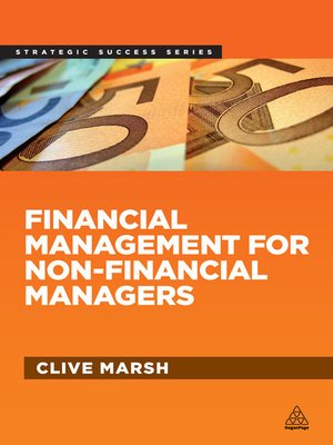 cover image of Financial Management for Non-Financial Managers